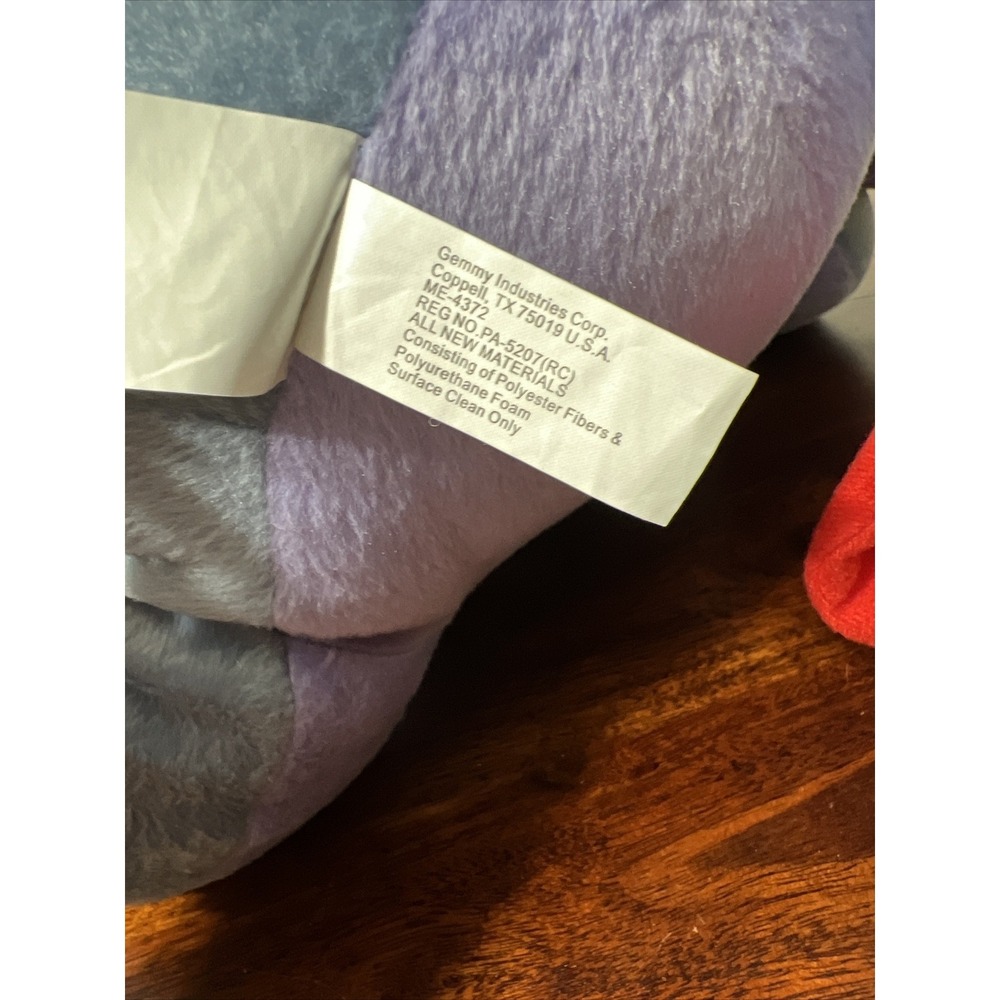 Christmas Santa Hat Eeyore Plush Disney Door Greeter Stuffed Animal LARGE 22" - Picture 10 of 11